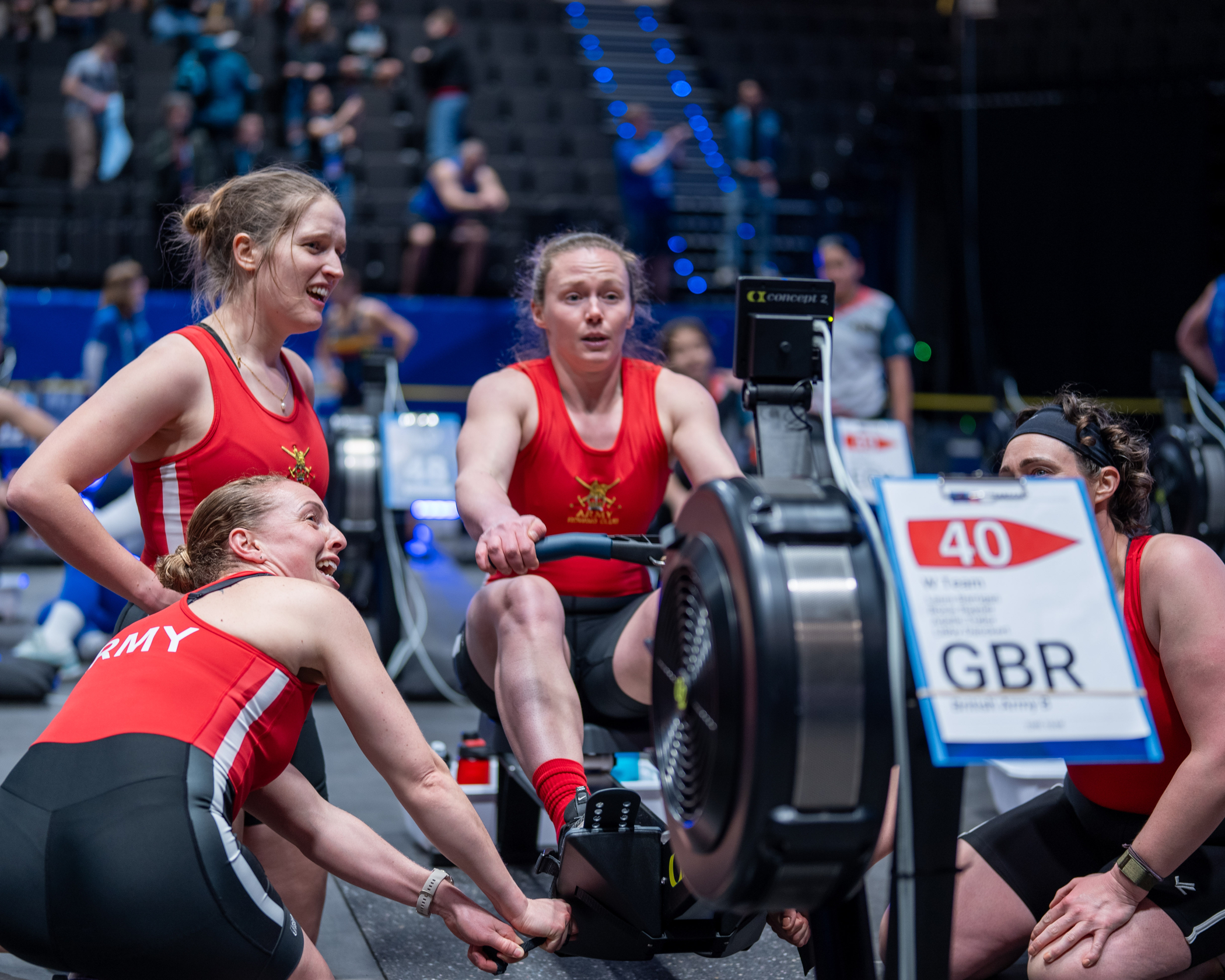 Army Relay Team at BRIC 