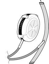 Vaccuum both sides of the flywheel outlet perf and inside the flywheel housing.