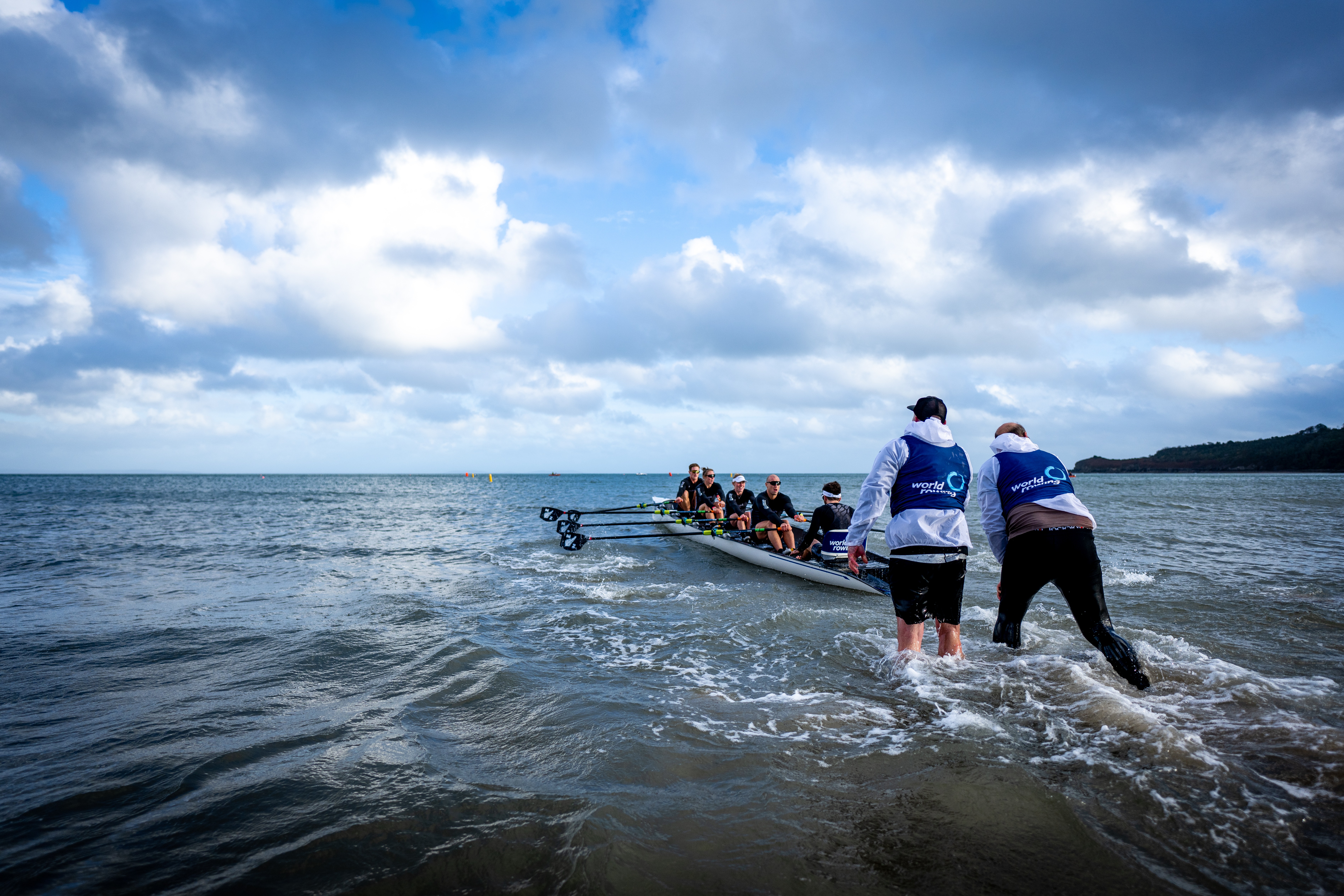 coastal boat launching