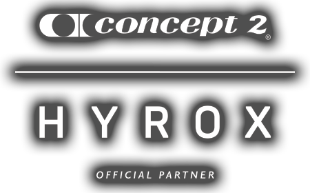 Concept2 & HYROX Partnership Logo