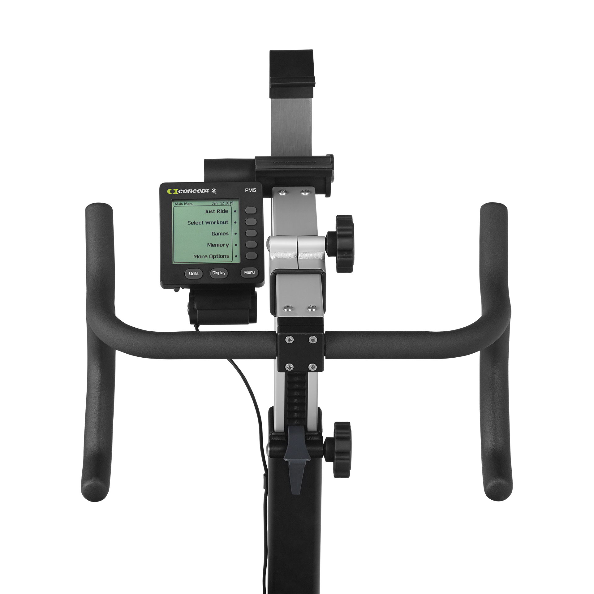 BikeErg handlebar approach with PM5